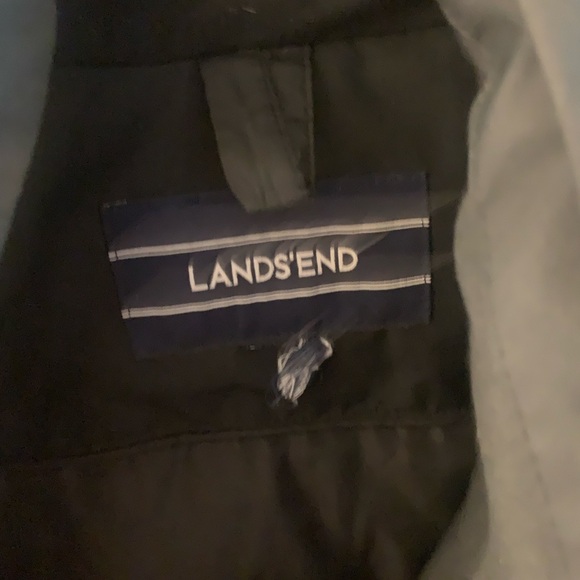 Land’s end black down long winter parka - Picture 5 of 5